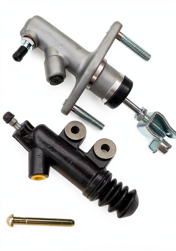 Thomletha clutch cylinder kit installed in a Honda Civic engine bay