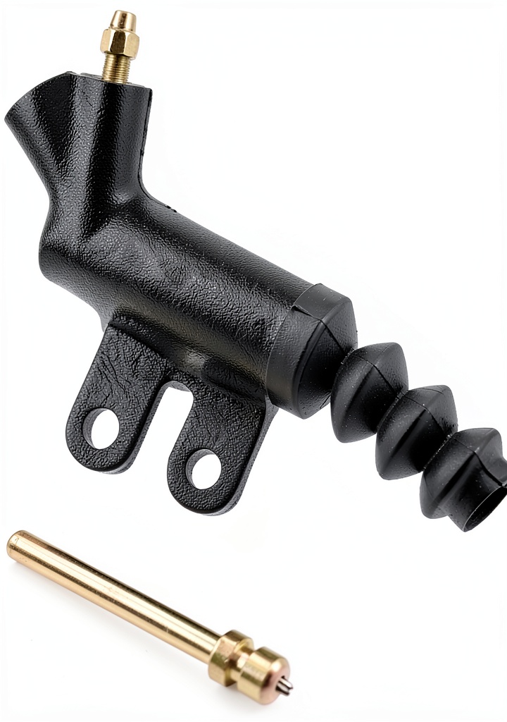 dwvksz clutch slave cylinder installed in a Kia Spectra engine bay
