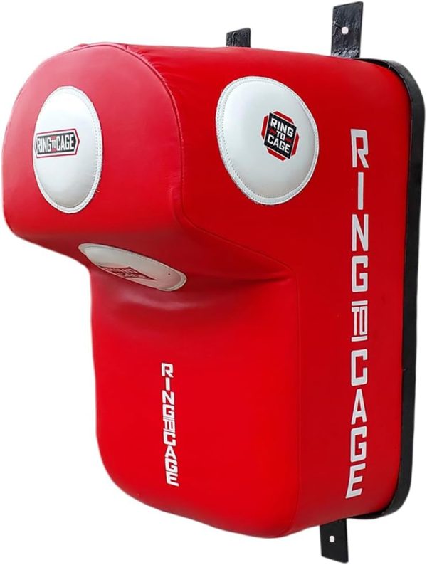 Ring to Cage MMA Leather Equipment Bag Red RC58T-2
