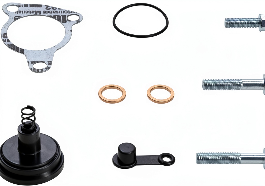 Pro-X clutch slave cylinder kit components laid out on a workbench