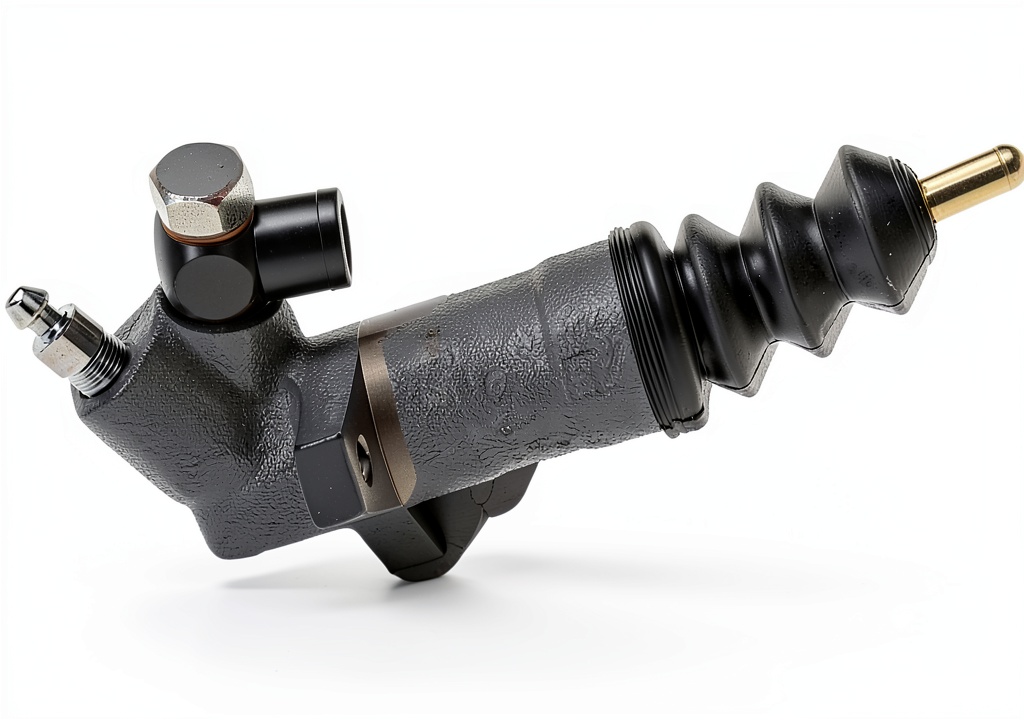 Installing DUANGKAKA Clutch Slave Cylinder for Dodge Colt on a wooden desk