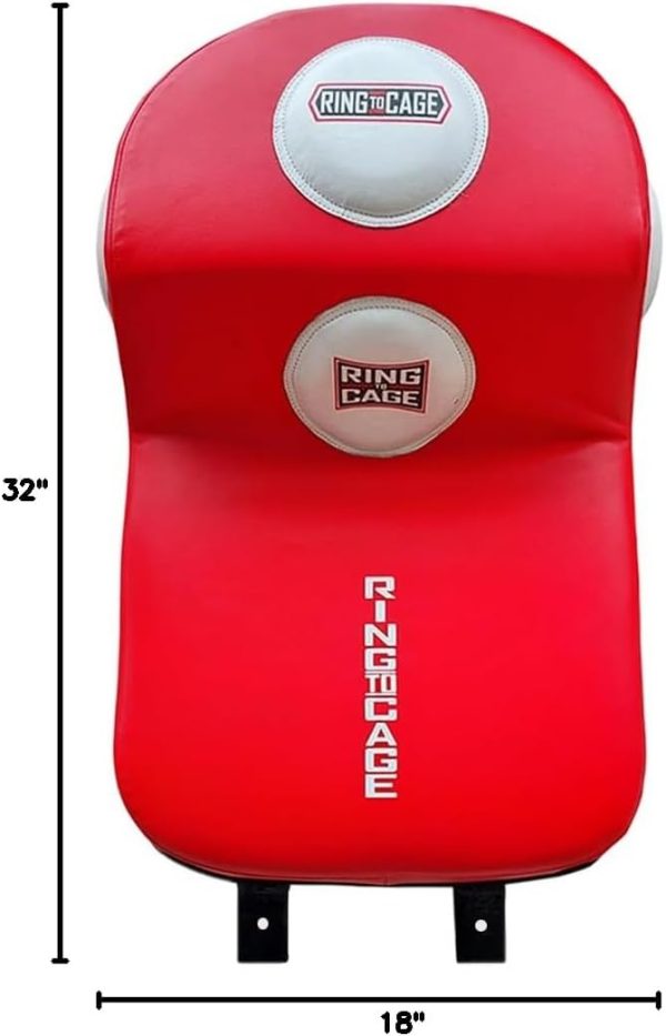 Ring to Cage MMA Leather Equipment Bag Red RC58T-3