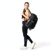 MMA Gym Duffel Bag Elite Sports PVC Coated Black-3