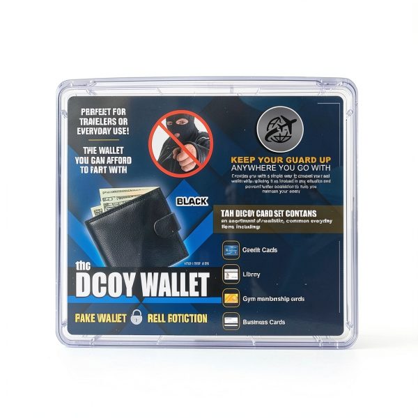 Safety Wallet The Decoy Wallet Leather BiFold-1